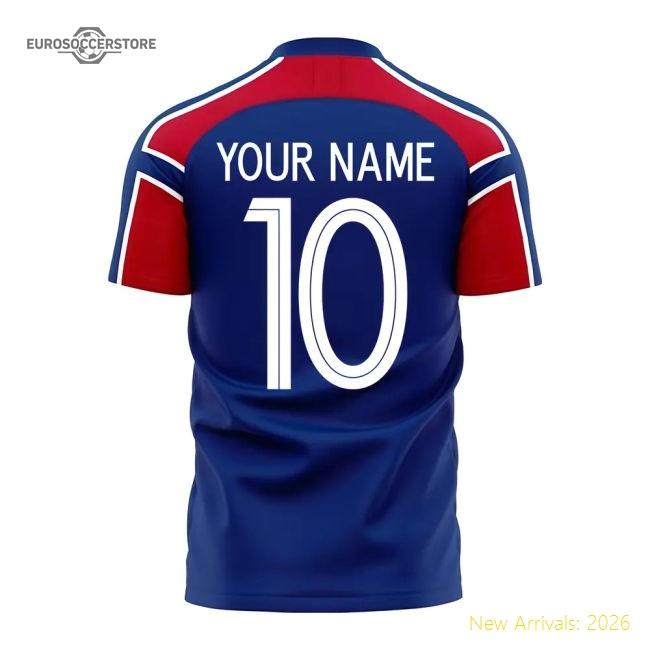 Norway 2025-2026 Away Kit Norway Concept Football Kit (Your Name) Libero-Jersey Chest: 2026 World Cup Soccer Kits