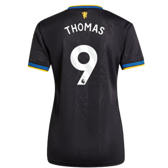 Man Utd 2025-2026 Third Kit Player Version Match Kit (Womens)-Jersey Chest: 2026 World Cup Soccer Kits