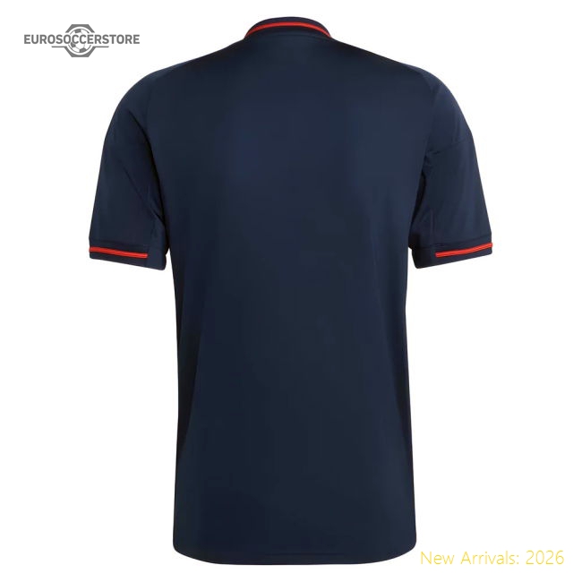 Olympique Lyon 2025-2026 Away Gear Olympique Lyon Football Top-Jersey Chest: 2026 World Cup Soccer Kits