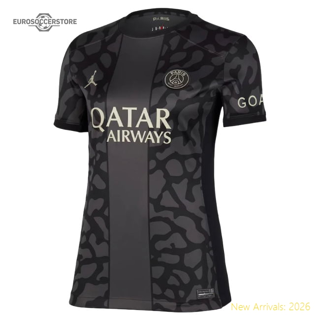 Psg 2023-2024 Third Kit Football Football Top (Womens) For Diehard Footb-Jersey Chest: 2026 World Cup Soccer Kits