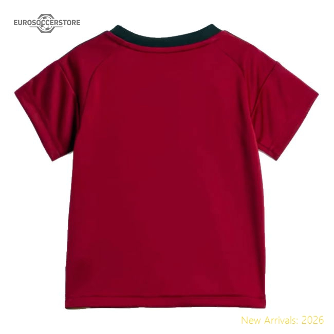 Belgium 2024-2025 Home Gear Belgium Baby Kit (Your Name)-Jersey Chest: 2026 World Cup Soccer Kits