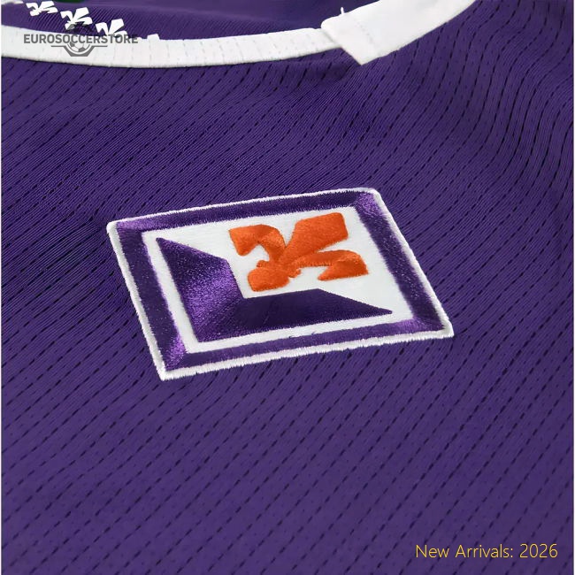 Fiorentina 2025-2026 Home Kit Football Football Top For Diehard Football-Jersey Chest: 2026 World Cup Soccer Kits