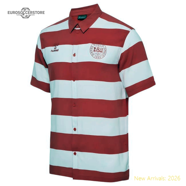 Denmark 2024-2025 Fan Football Jersey Red-Jersey Chest: 2026 World Cup Soccer Kits