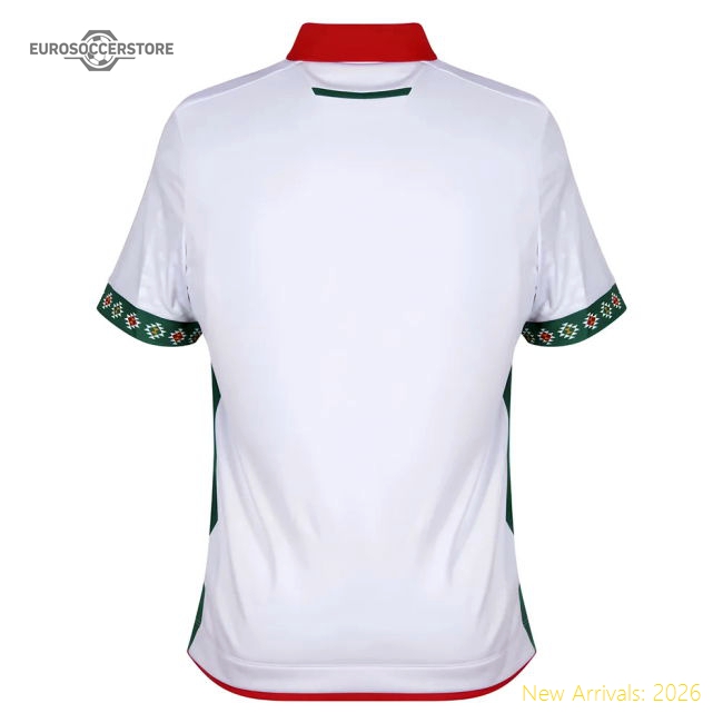 Bulgaria 2025-2026 Home Gear Match Match Kit-Jersey Chest: 2026 World Cup Soccer Kits