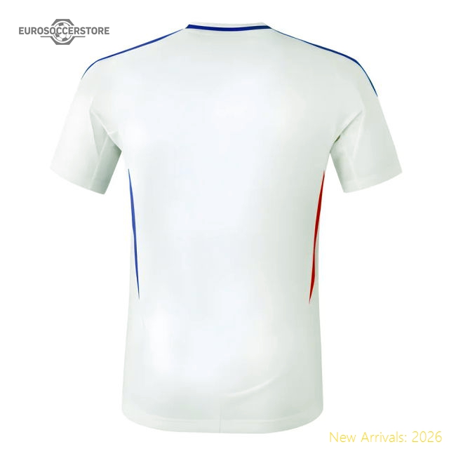 Olympique Lyon 2024-2025 Home Uniform Olympique Lyon Jersey-Jersey Chest: 2026 World Cup Soccer Kits