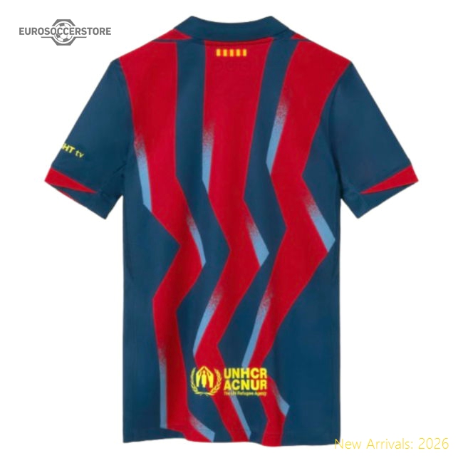 Barcelona 2025-2026 Football Football Shirt (Kids) For Diehard Football-Jersey Chest: 2026 World Cup Soccer Kits