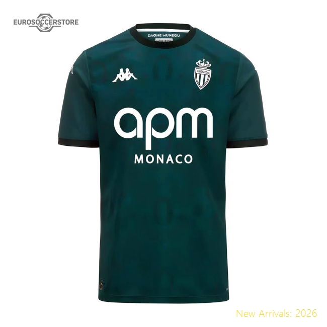 Monaco 2024-2025 Away Uniform Football Football Shirt For Diehard Footba-Jersey Chest: 2026 World Cup Soccer Kits