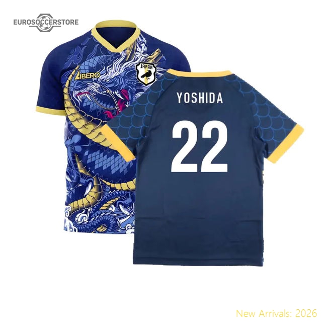Japan 2025-2026 Third Match Kit Libero-Jersey Chest: 2026 World Cup Soccer Kits