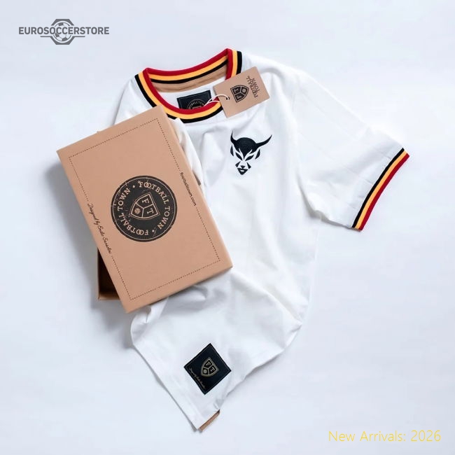 Belgium Away Uniform Vintage Belgium Le Diable Soccer Jersey-Jersey Chest: 2026 World Cup Soccer Kits