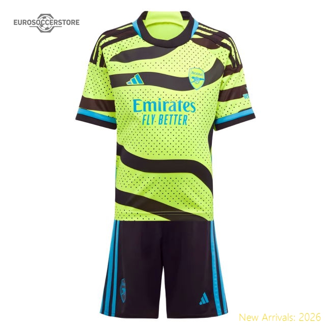 Club Match Day Teams,Arsenal 2023-2024 Arsenal Away Kit Mini Kit-Jersey Chest: 2026 World Cup Soccer Kits