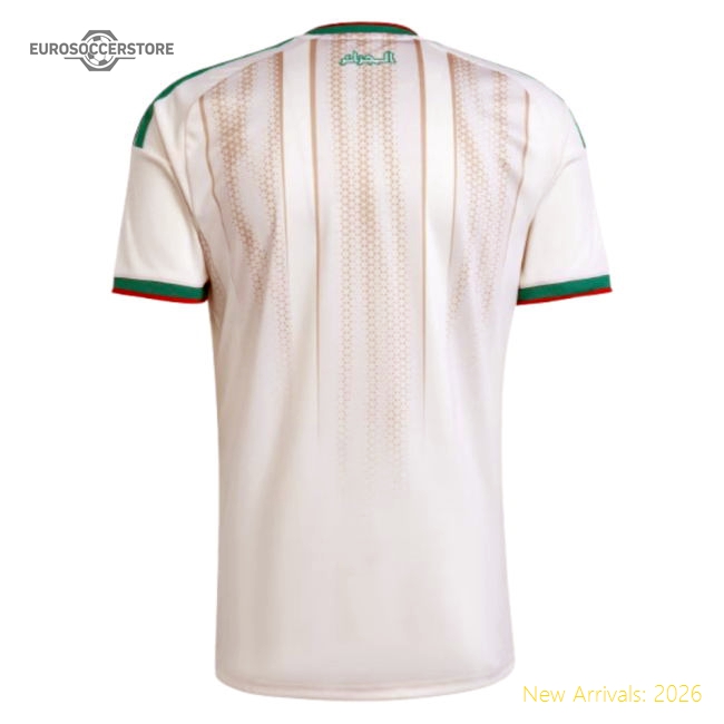 S,Algeria Match Day 2026-2027 Algeria Home Shirt Perfect For Cheering On-Jersey Chest: 2026 World Cup Soccer Kits