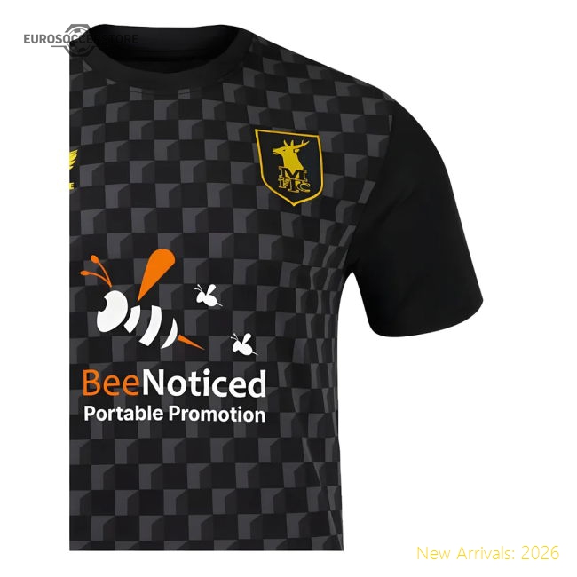 League Two 2024-2025 Third Gear Mansfield Town Football Shirt-Jersey Chest: 2026 World Cup Soccer Kits