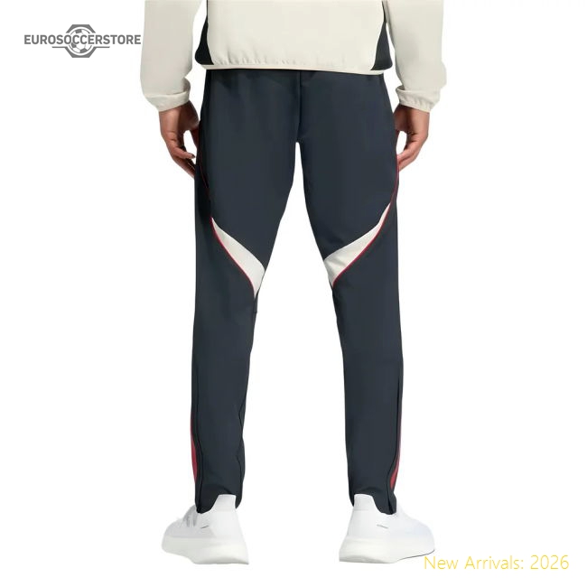 Club Teams,Liverpool 2025-2026 Liverpool Presentation Pants (Black)-Jersey Chest: 2026 World Cup Soccer Kits