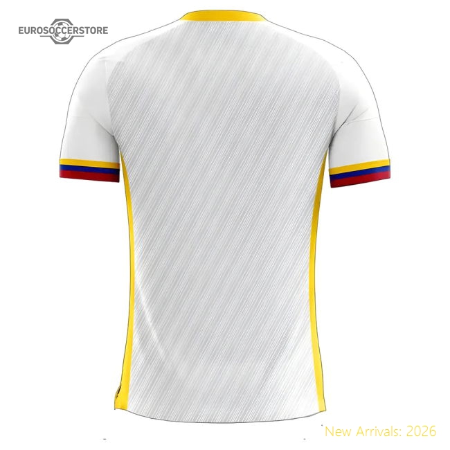 S,Colombia Women Colombia 2025-2026 Away Kit Concept Football Kit...-Jersey Chest: 2026 World Cup Soccer Kits