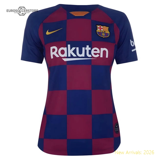 Barcelona 2019-2020 Home Kit Barcelona Nike Ladies Football Shirt-Jersey Chest: 2026 World Cup Soccer Kits