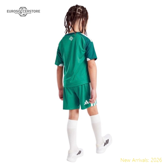 Northern Ireland 2026-2027 Home Uniform Northern Ireland Mini Kit-Jersey Chest: 2026 World Cup Soccer Kits