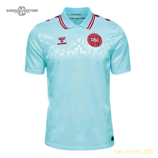 Denmark 2024-2025 Away Kit Football Jersey-Jersey Chest: 2026 World Cup Soccer Kits