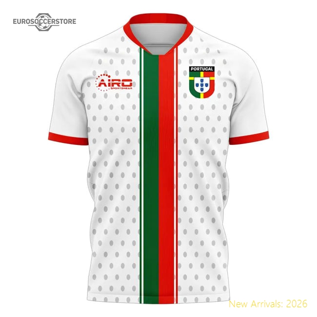 Portugal 2025-2026 Away Gear Football Football Top (Libero)-Jersey Chest: 2026 World Cup Soccer Kits