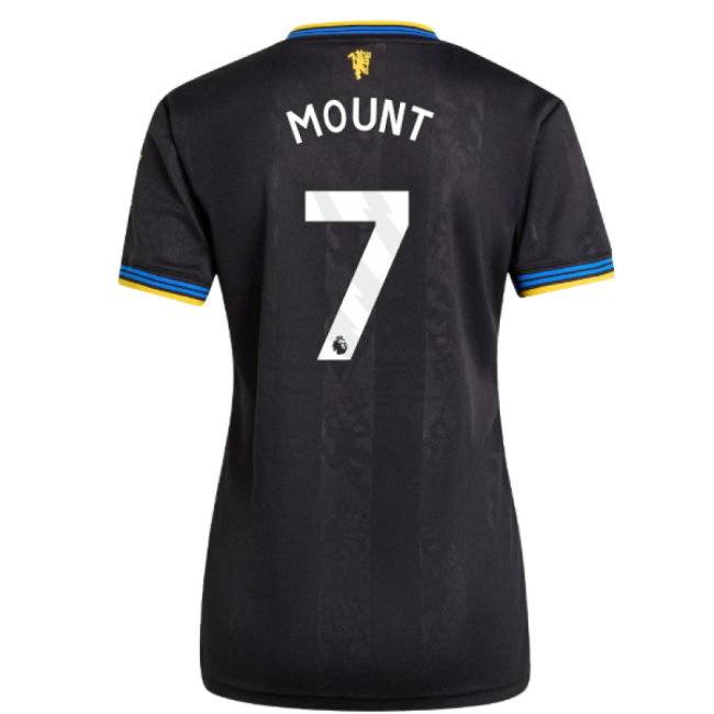 Man Utd 2025-2026 Third Kit Player Version Jersey (Womens)-Jersey Chest: 2026 World Cup Soccer Kits