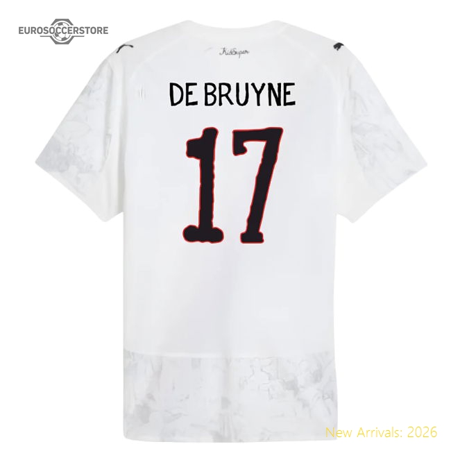 Man City 2025-2026 Player Version Football Jersey (White)-Jersey Chest: 2026 World Cup Soccer Kits