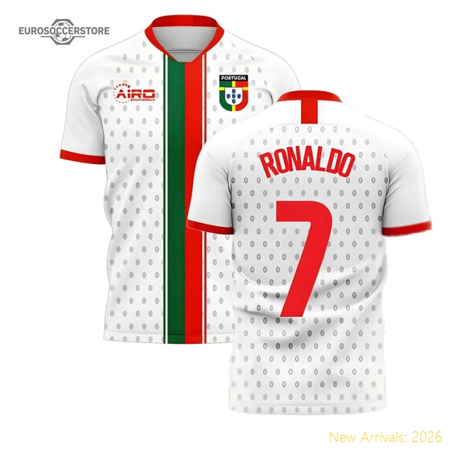 Portugal 2025-2026 Away Gear Football Football Top (Libero)-Jersey Chest: 2026 World Cup Soccer Kits
