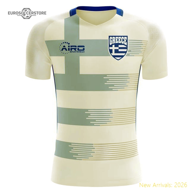 Greece 2025-2026 Home Gear Greece Concept Football Match Kit-Jersey Chest: 2026 World Cup Soccer Kits