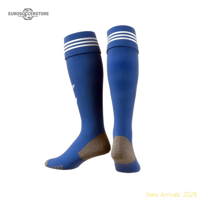 Real Madrid 2025-2026 Third Kit Real Madrid Socks (Blue)-Jersey Chest: 2026 World Cup Soccer Kits