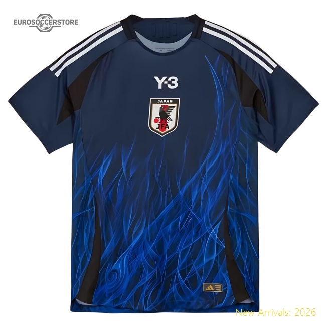 Japan 2024-2025 Home Uniform Player Cut Football Football Top-Jersey Chest: 2026 World Cup Soccer Kits
