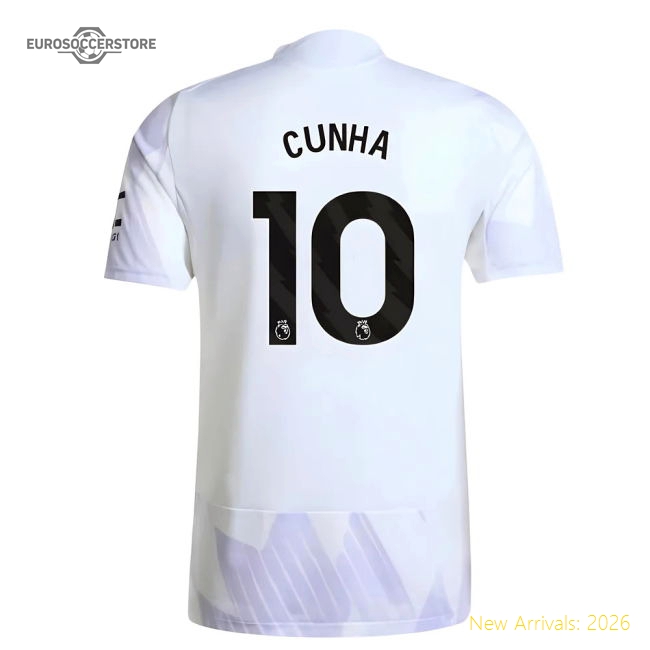 Man Utd 2025-2026 Away Gear Player Version Football Top-Jersey Chest: 2026 World Cup Soccer Kits