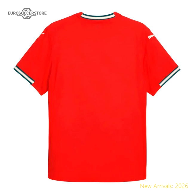 Portugal 2025-2026 Home Gear Football Football Top For Diehard Football-Jersey Chest: 2026 World Cup Soccer Kits