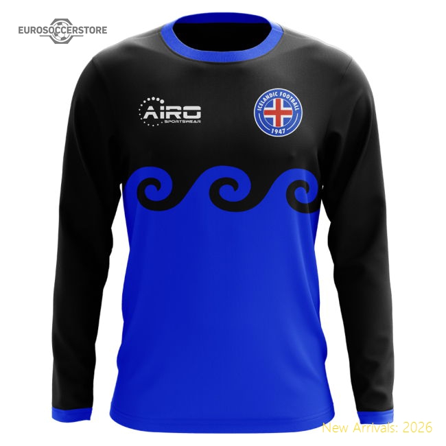 Iceland 2020-2021 Third Uniform Iceland Long Sleeve Concept Football Top-Jersey Chest: 2026 World Cup Soccer Kits
