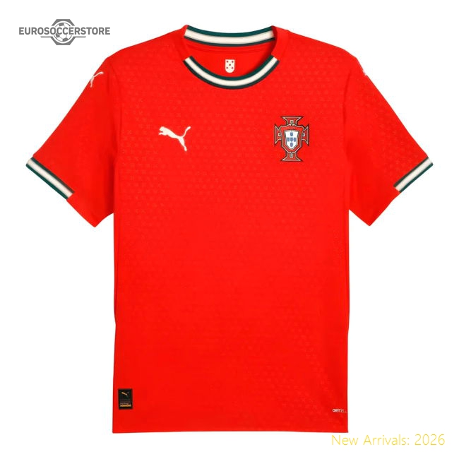 Portugal 2025-2026 Home Gear Football Football Top For Diehard Football-Jersey Chest: 2026 World Cup Soccer Kits