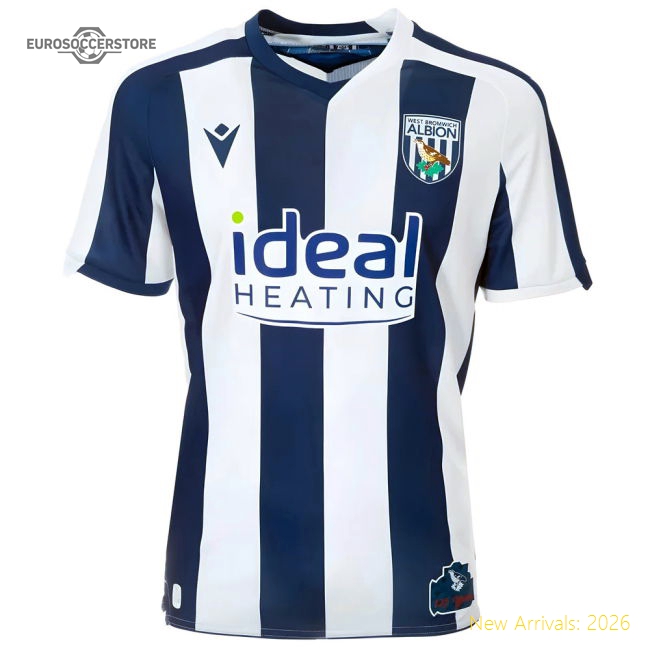 West Brom 2025-2026 Home Gear Football Football Top For Diehard Football-Jersey Chest: 2026 World Cup Soccer Kits