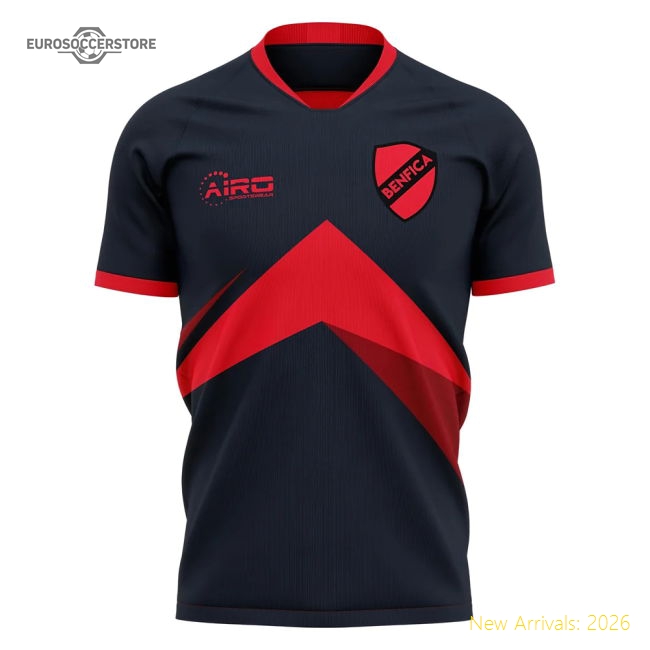 S,Primeira Liga 2025-2026 Benfica Away Concept Football Shirt (Your...-Jersey Chest: 2026 World Cup Soccer Kits