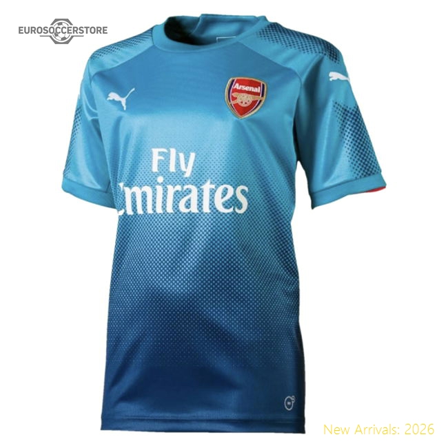 Club Teams,Arsenal 2017-2018 Arsenal Away Kit Shirt (For Kids)-Jersey Chest: 2026 World Cup Soccer Kits