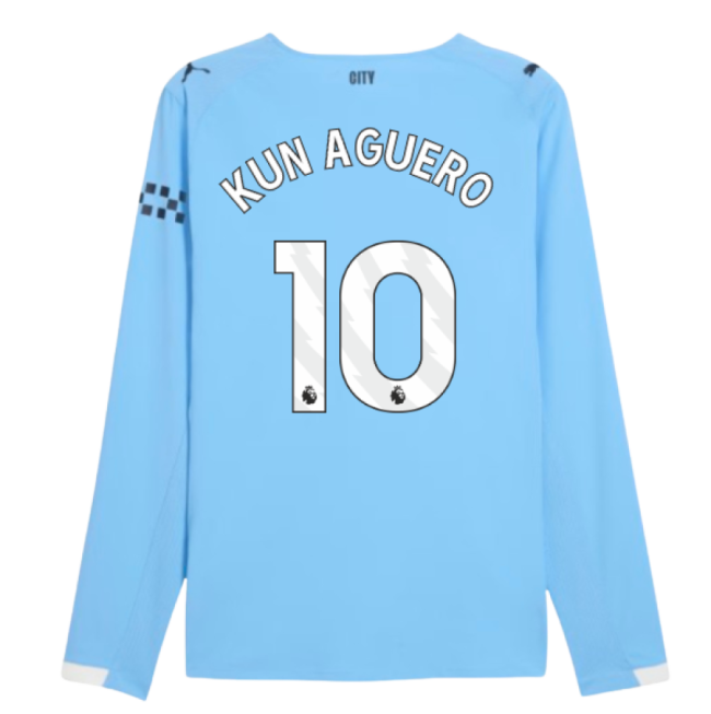 Man City 2025-2026 Home Uniform Long Sleeve Player Version Football Top-Jersey Chest: 2026 World Cup Soccer Kits
