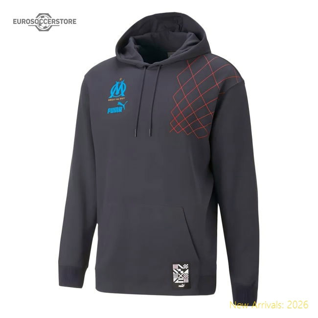 Marseille 2022-2023 Football Hoody For Diehard Football Fans-Jersey Chest: 2026 World Cup Soccer Kits