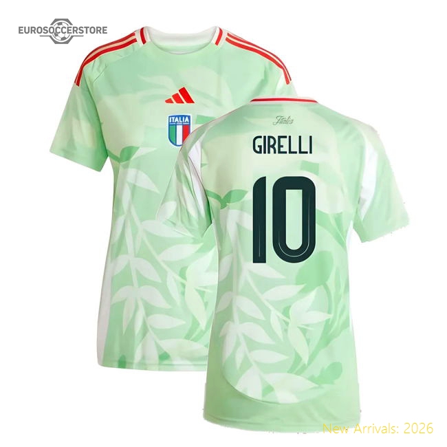 Italy Women 2025-2026 Away Kit Football Jersey Womens-Jersey Chest: 2026 World Cup Soccer Kits