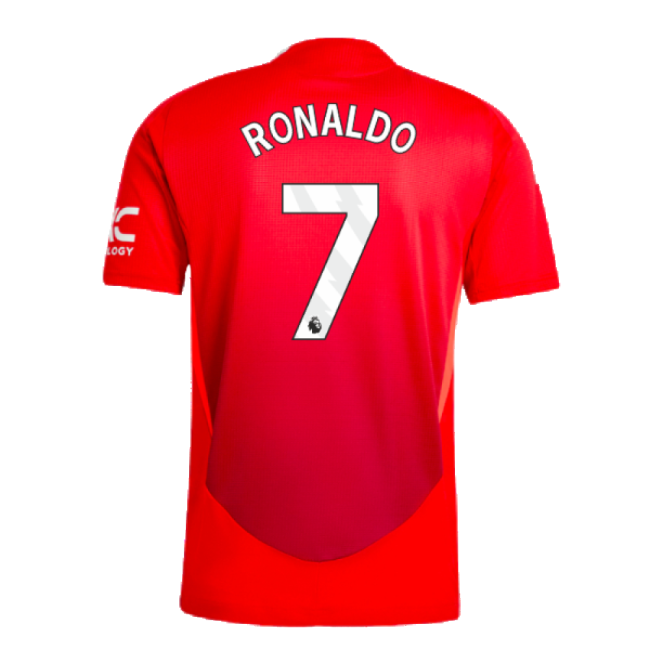 Man Utd 2024-2025 Home Kit Player Version Football Match Kit-Jersey Chest: 2026 World Cup Soccer Kits