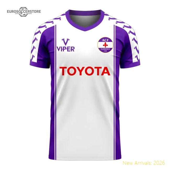 Fiorentina 2025-2026 Away Uniform Football Football Top (Viper)-Jersey Chest: 2026 World Cup Soccer Kits