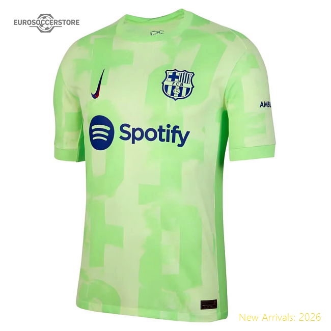 Barcelona 2024-2025 Third Kit Football Jersey For Diehard Football Fans-Jersey Chest: 2026 World Cup Soccer Kits