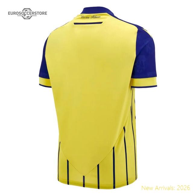 West Brom 2024-2025 Away Gear Football Football Top For Diehard Football-Jersey Chest: 2026 World Cup Soccer Kits