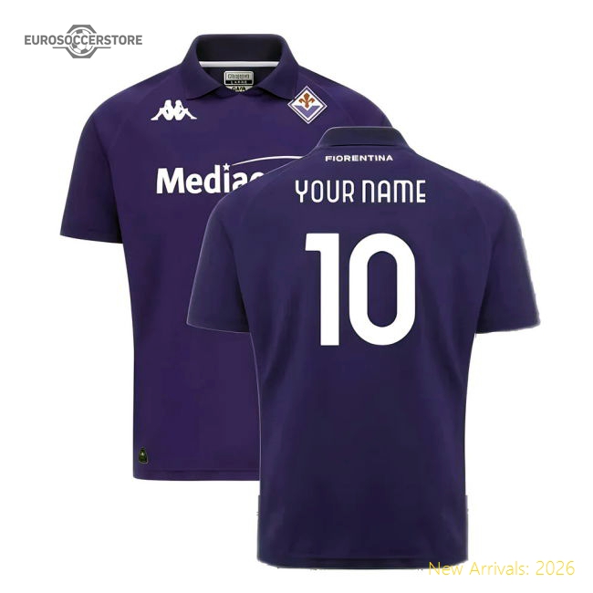 Fiorentina 2024-2025 Home Uniform Fiorentina (Your Name) Jersey-Jersey Chest: 2026 World Cup Soccer Kits