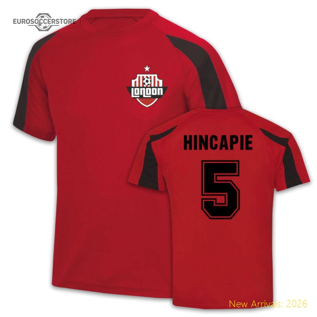 Club Teams,Arsenal Hincapie Arsenal Sport Training Match Shirt (Red)-Jersey Chest: 2026 World Cup Soccer Kits