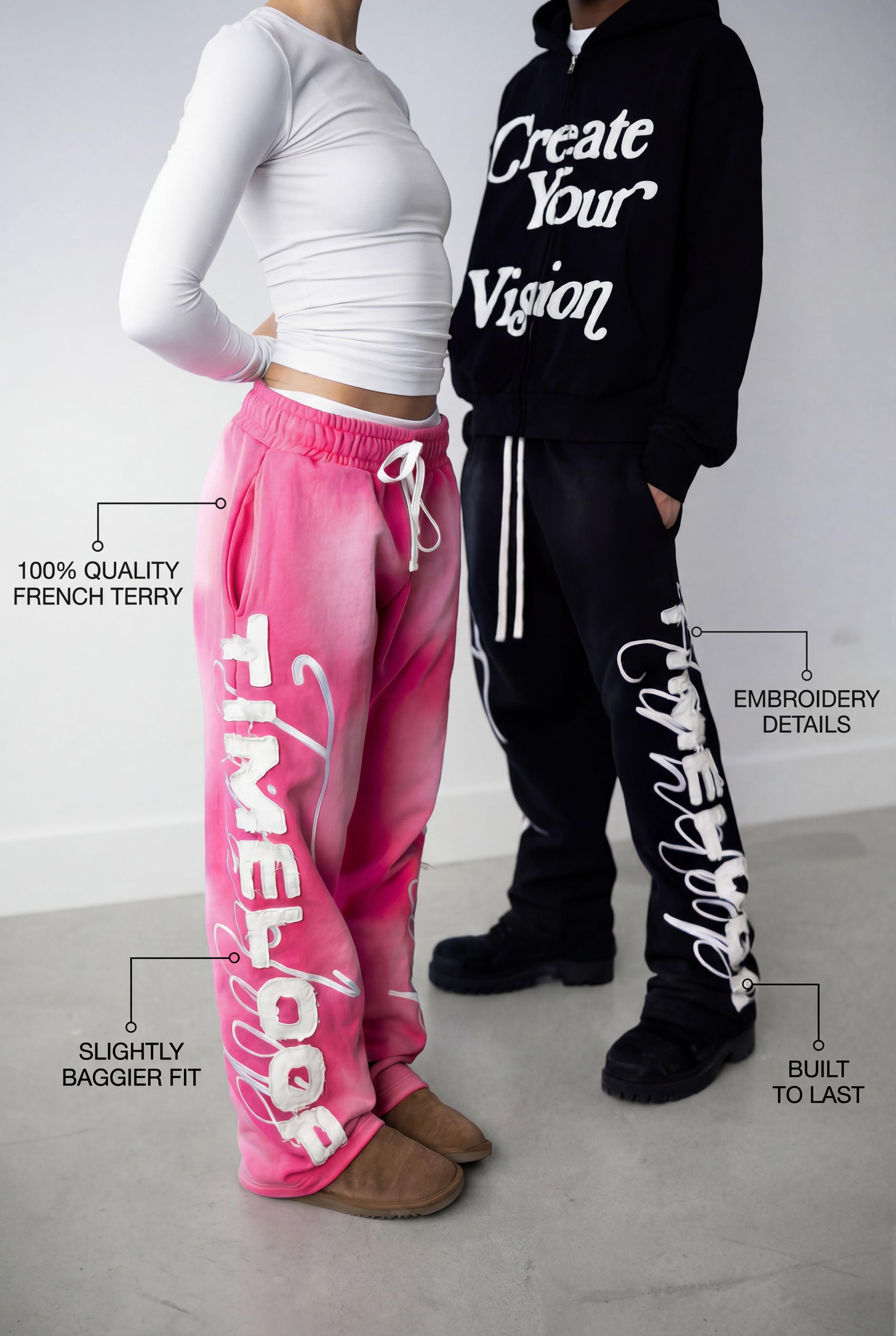 EMBROIDERY SWEATS