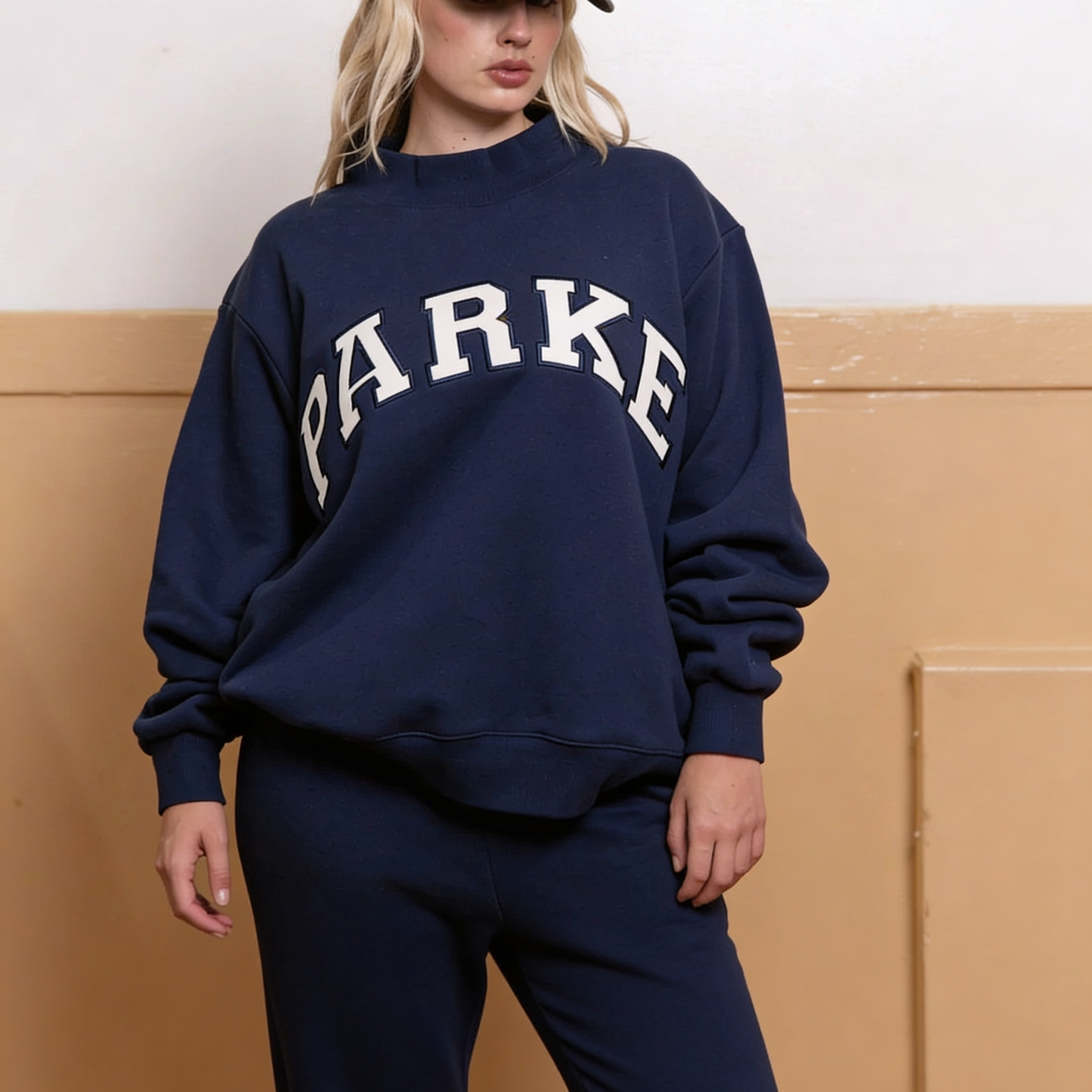 Viral Varsity Mockneck