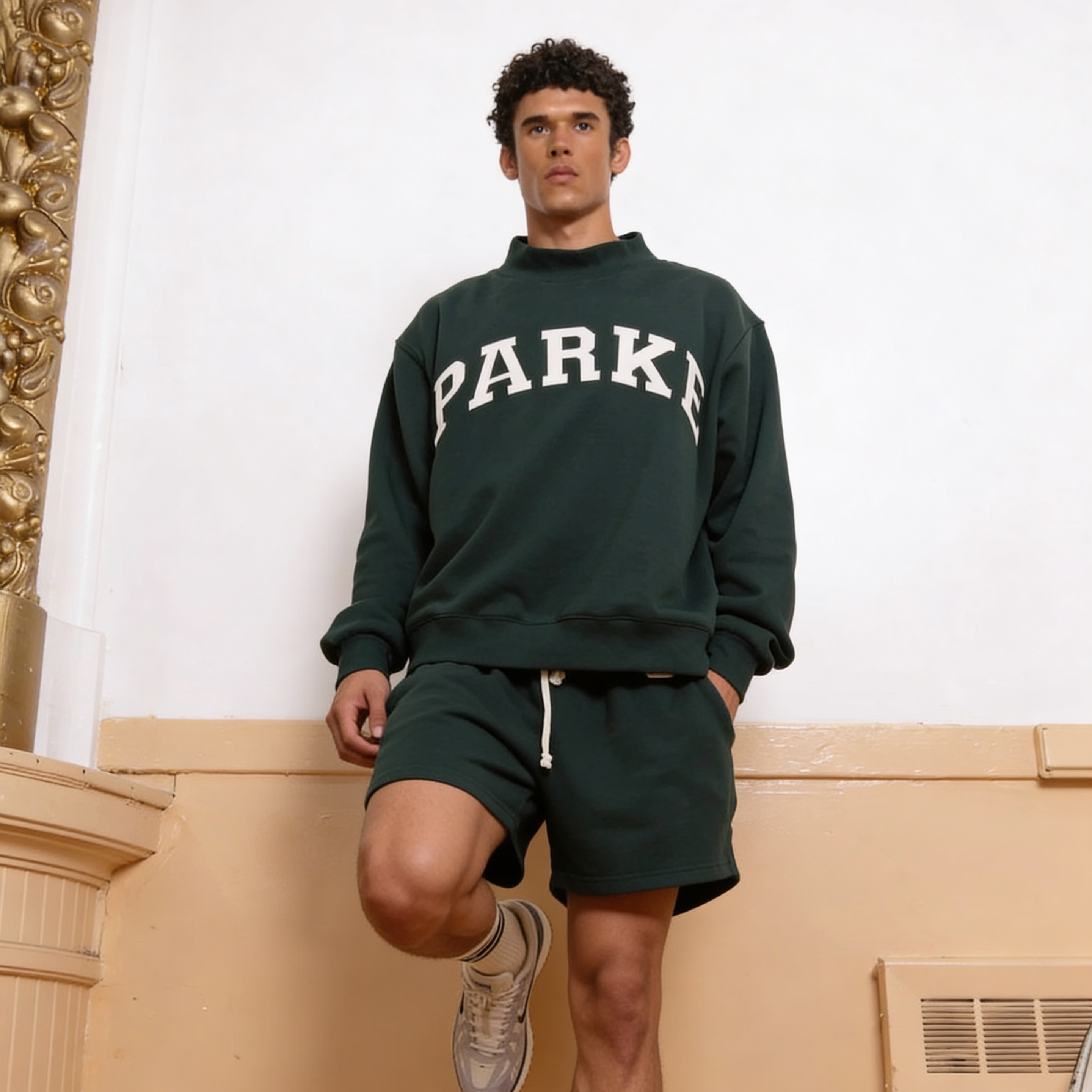 Viral Varsity Mockneck