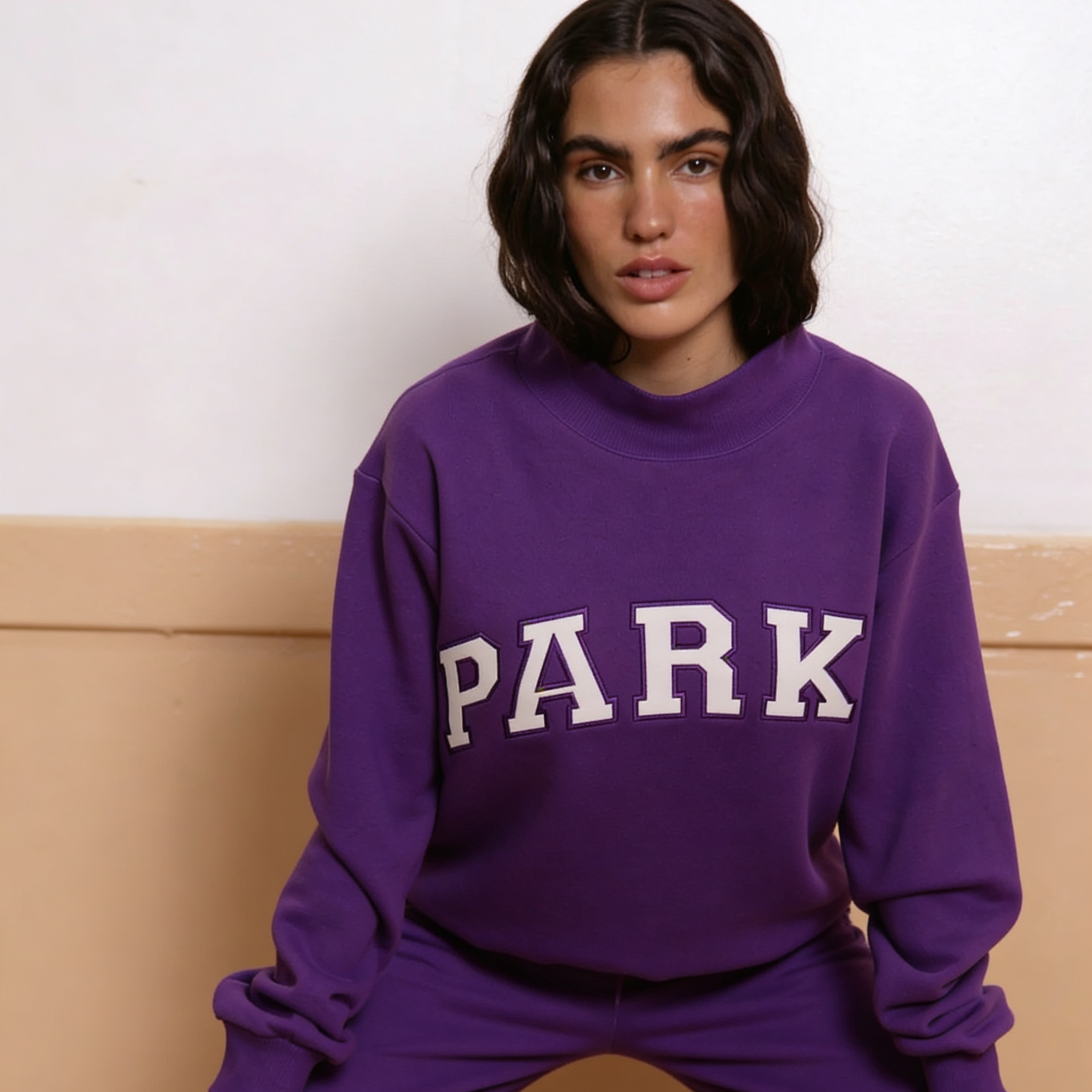 Viral Varsity Mockneck