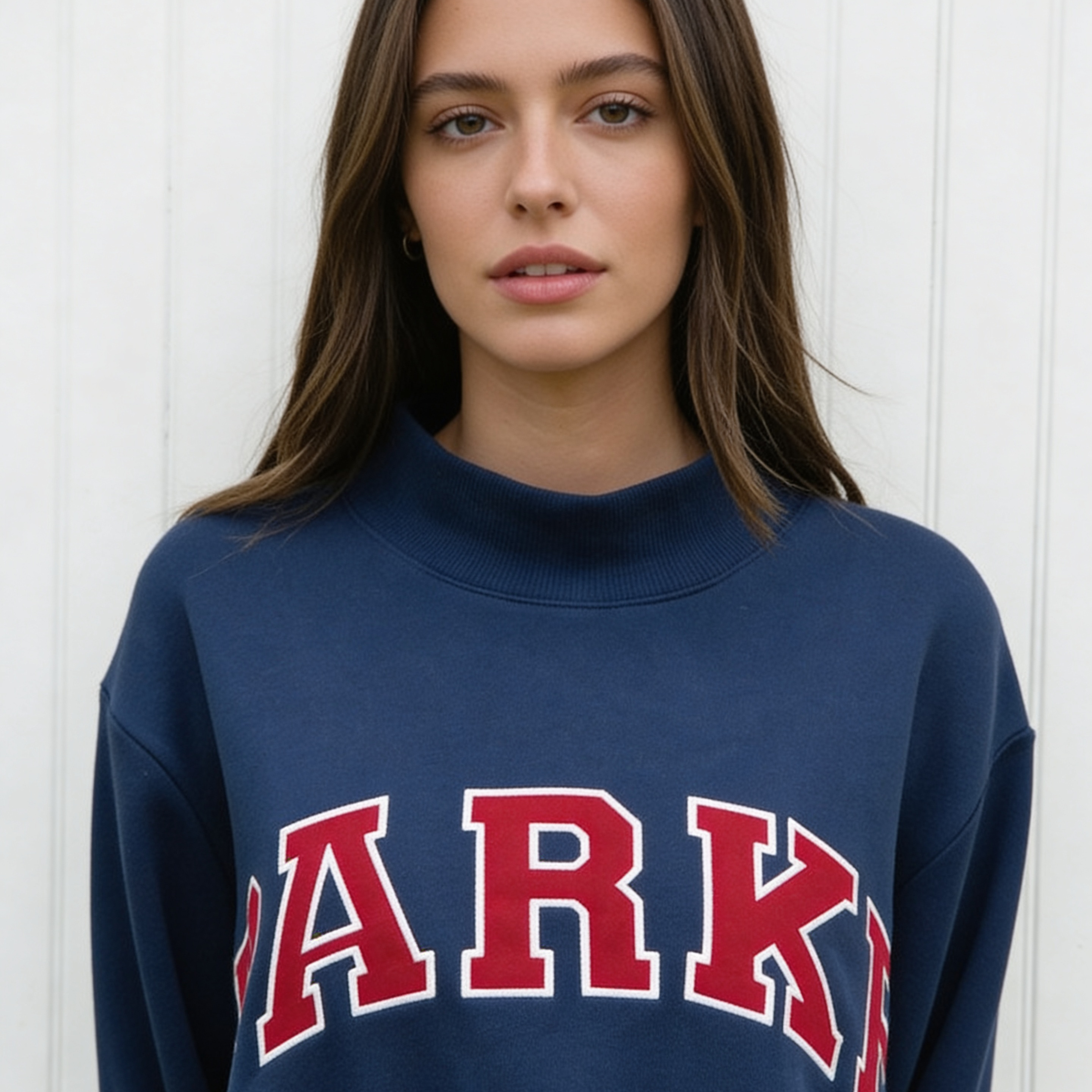 Viral Varsity Mockneck