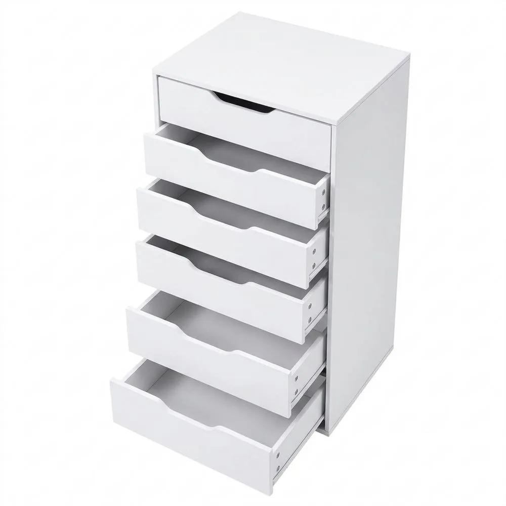 Cómoda alta moderna con 9 cajones para dormitorio y sala